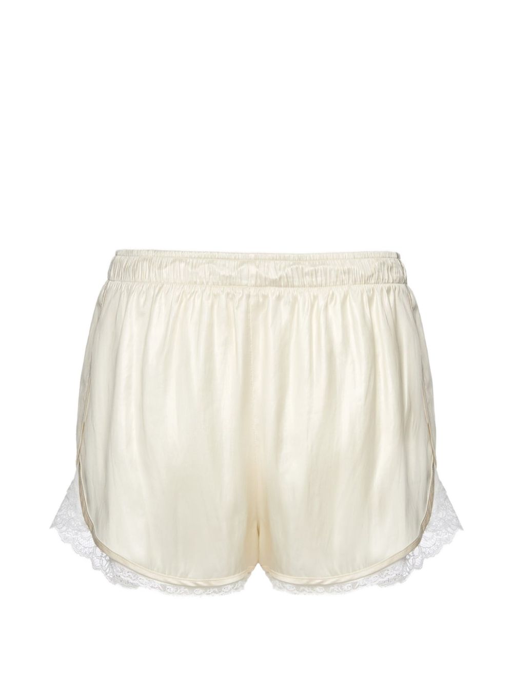 Shorts in pizzo in avorio Magda Butrym - donna 