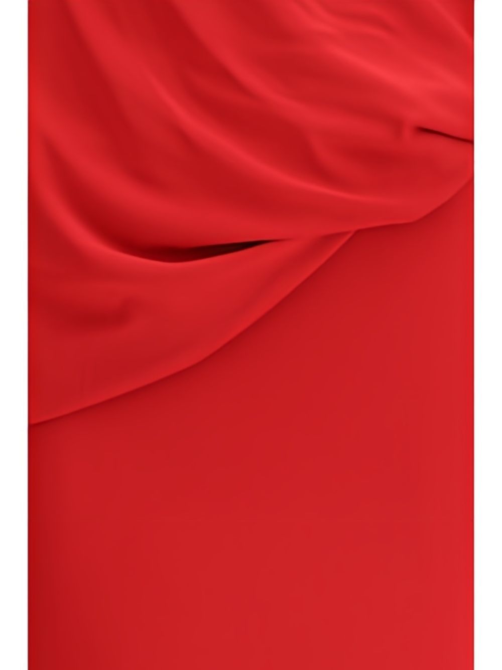 Abito maxi con applicazioni floreali in rosso Magda butrym - donna 