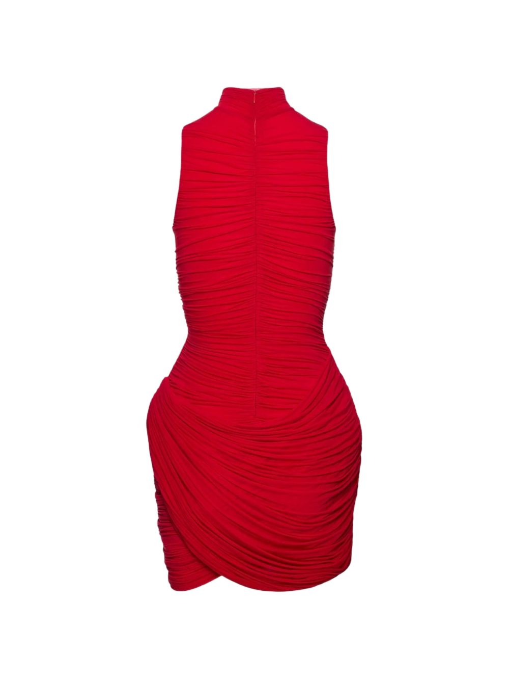 Abito mini con applicazioni floreali in rosso Magda butrym - donna 