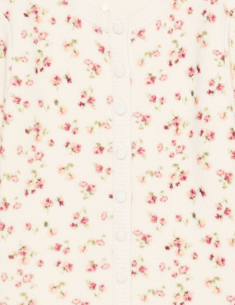 Cardigan a fiori in beige Magda butrym - donna 
