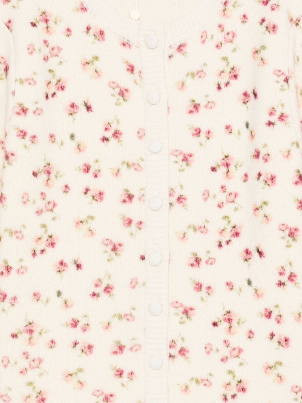 Cardigan a fiori in beige Magda butrym - donna 