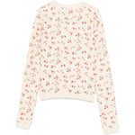 Cardigan a fiori in beige Magda butrym - donna 
