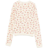 Cardigan a fiori in beige Magda butrym - donna 