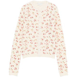 Cardigan a fiori in beige Magda butrym - donna 