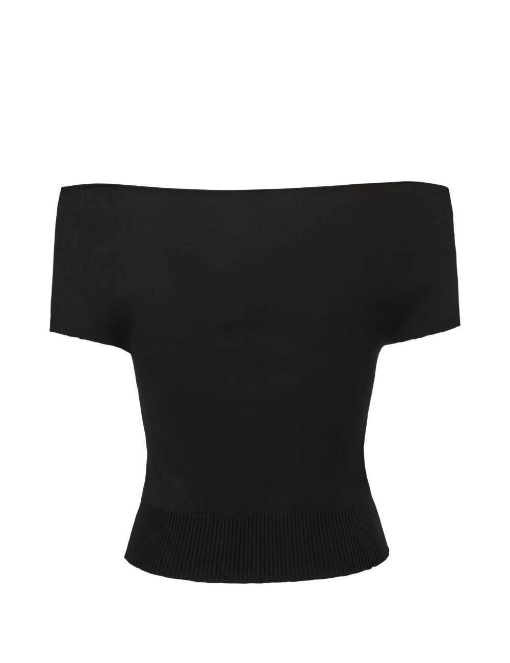 Top a barca in nero Magda Butrym - donna 