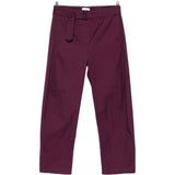 Pantaloni con cintura in bordeaux Magda butrym - donna 