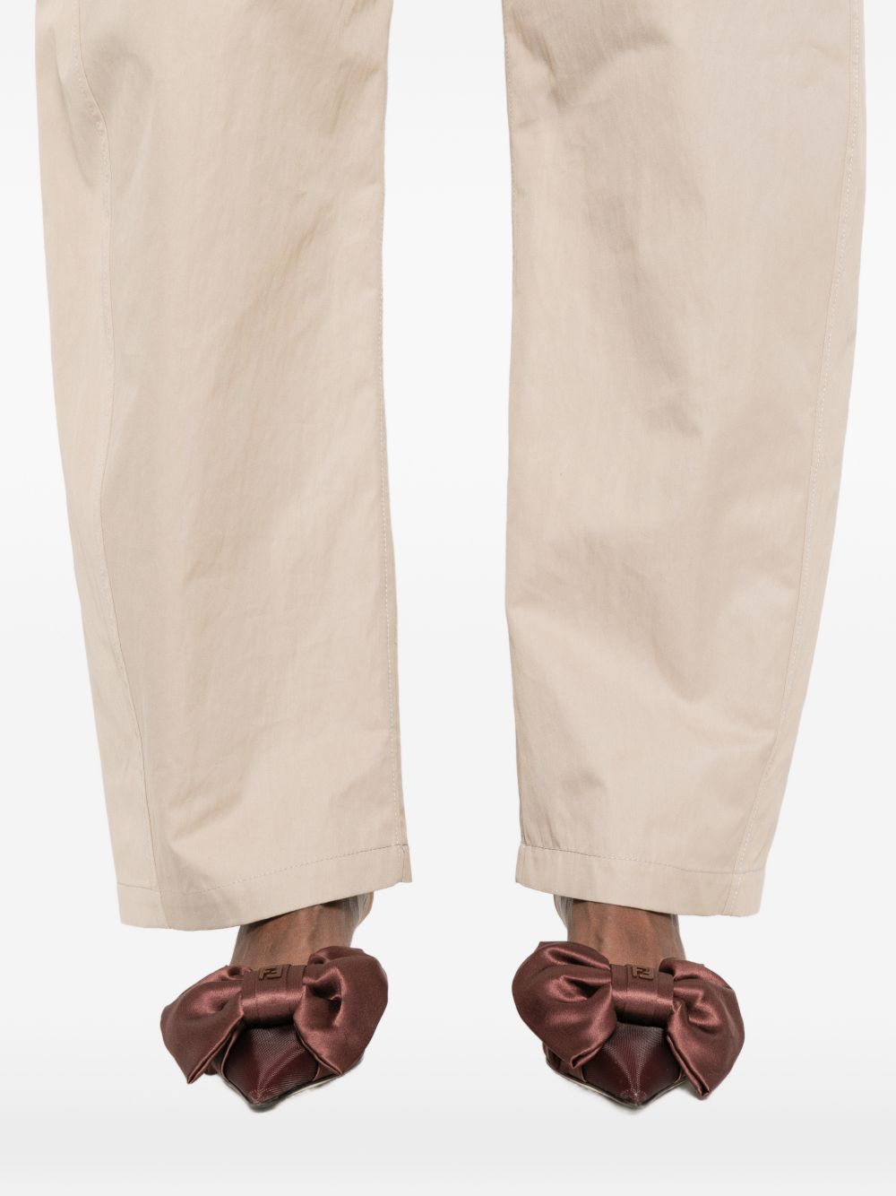 Pantaloni con cintura in beige Magda butrym - donna 