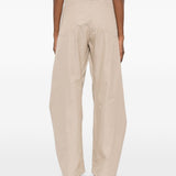 Pantaloni con cintura in beige Magda butrym - donna 