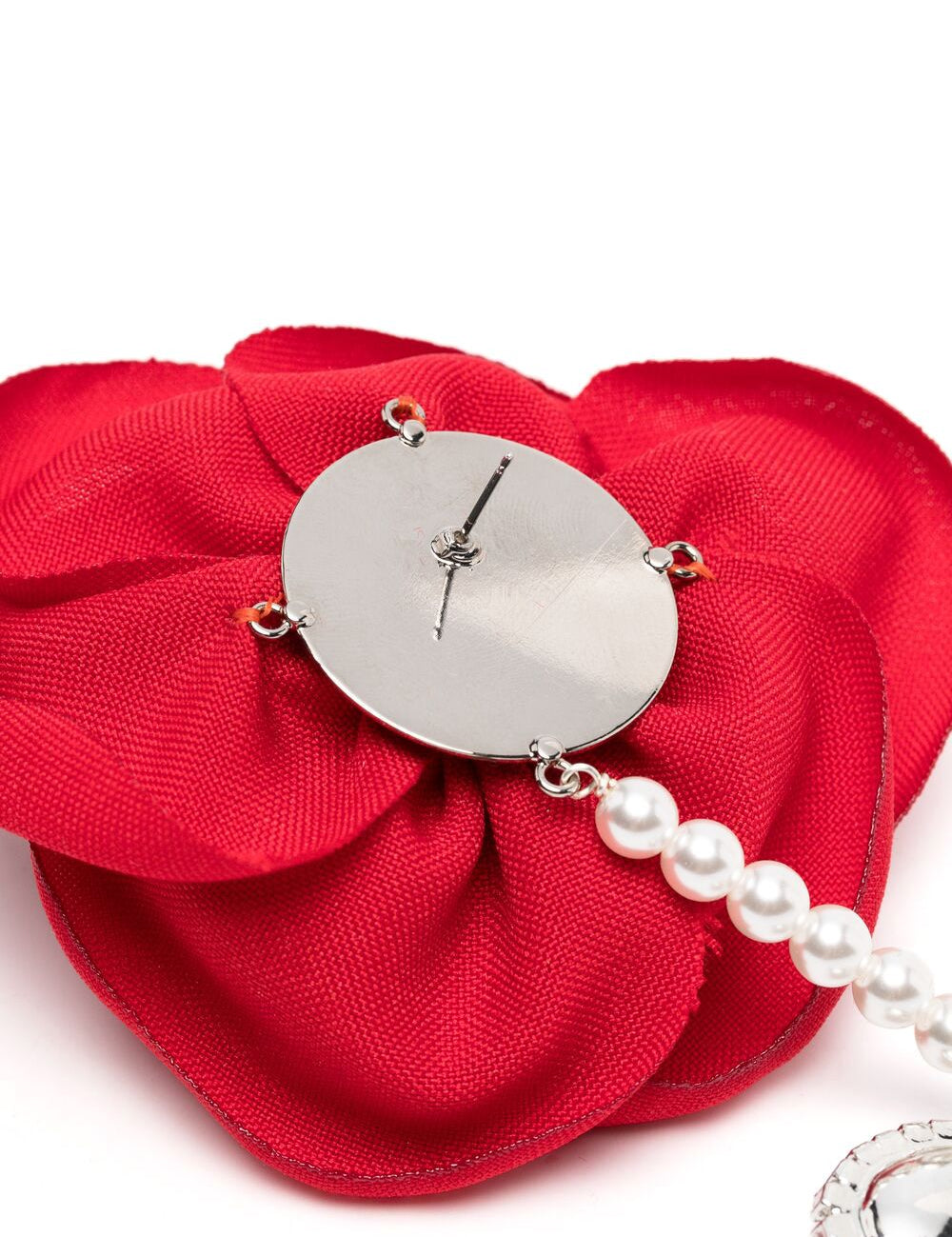 Orecchini con decorazioni floreali in rosso Magda butrym - donna 