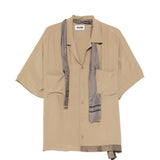 Camicia a maniche corte Pasolini in beige Magliano  - uomo 