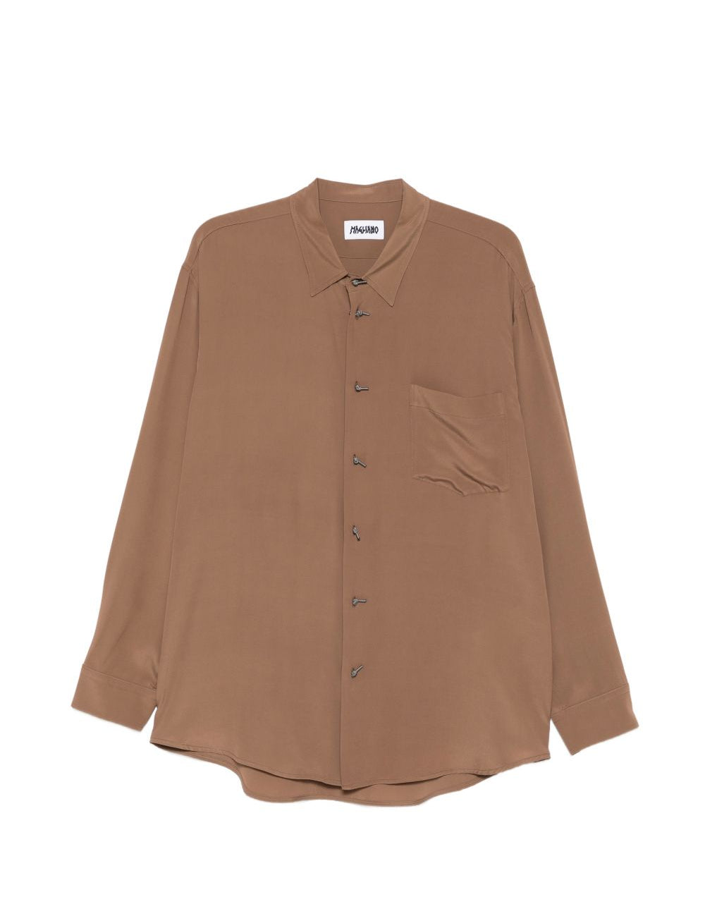 Camicia a maniche corte trekking in marrone Magliano - uomo 