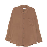 Camicia a maniche corte trekking in marrone Magliano - uomo 