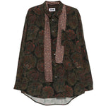 Camicia a maniche lunghe Liquid Penna in verde Magliano - uomo 