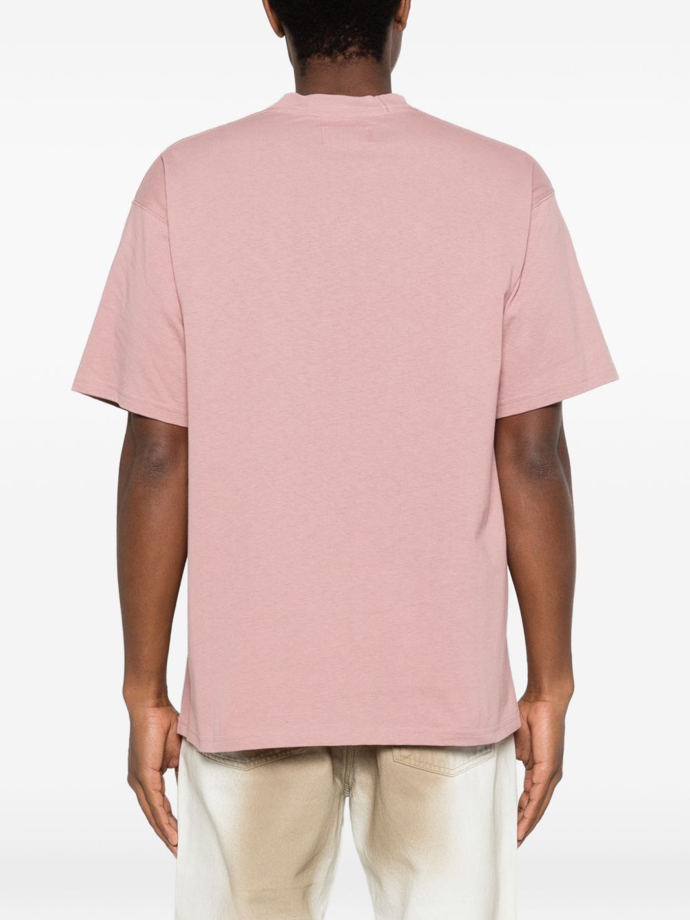 T-shirt con stampa in rosa Magliano  - uomo 