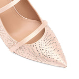 Mules Maureen con cristalli in ROsa Malone souliers - donna 