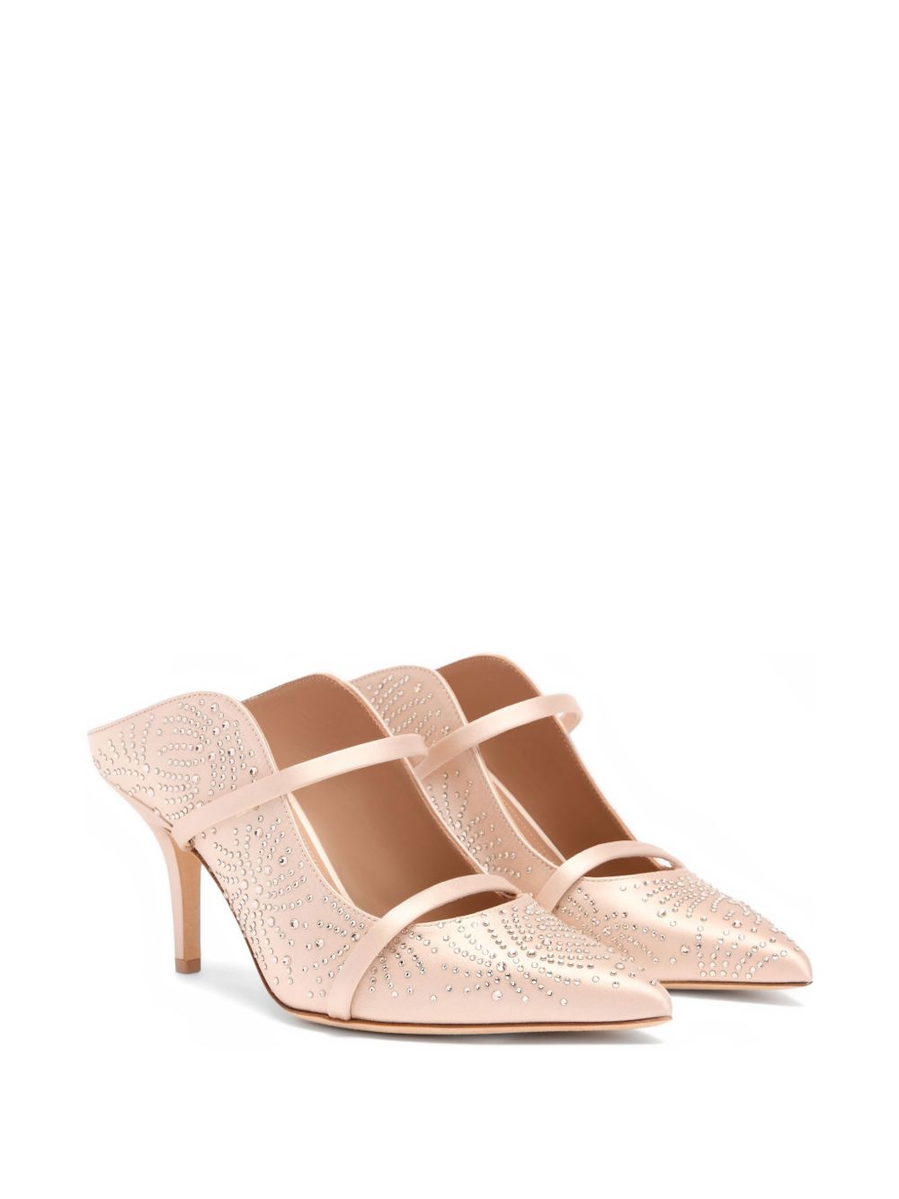 Mules Maureen con cristalli in ROsa Malone souliers - donna 