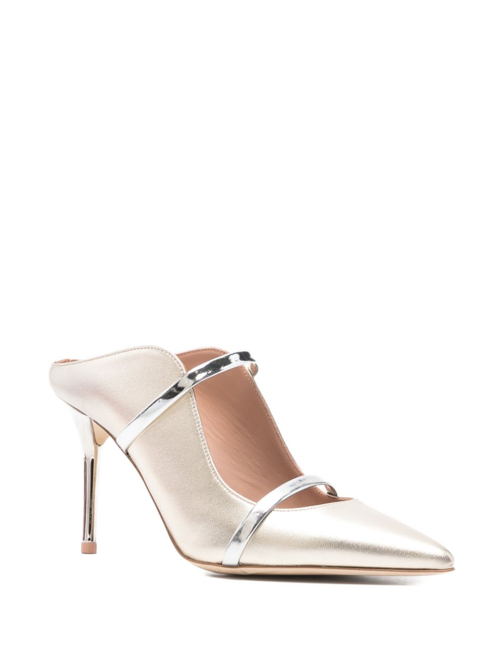 Mules Maureen in argento Malone souliers - donna 