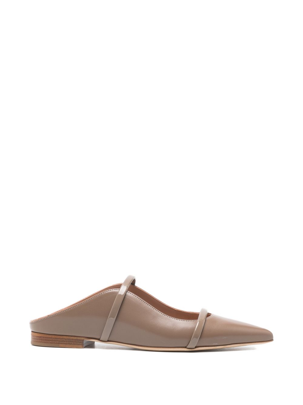 Mules Maureen a punta in marrone Malone souliers - donna 