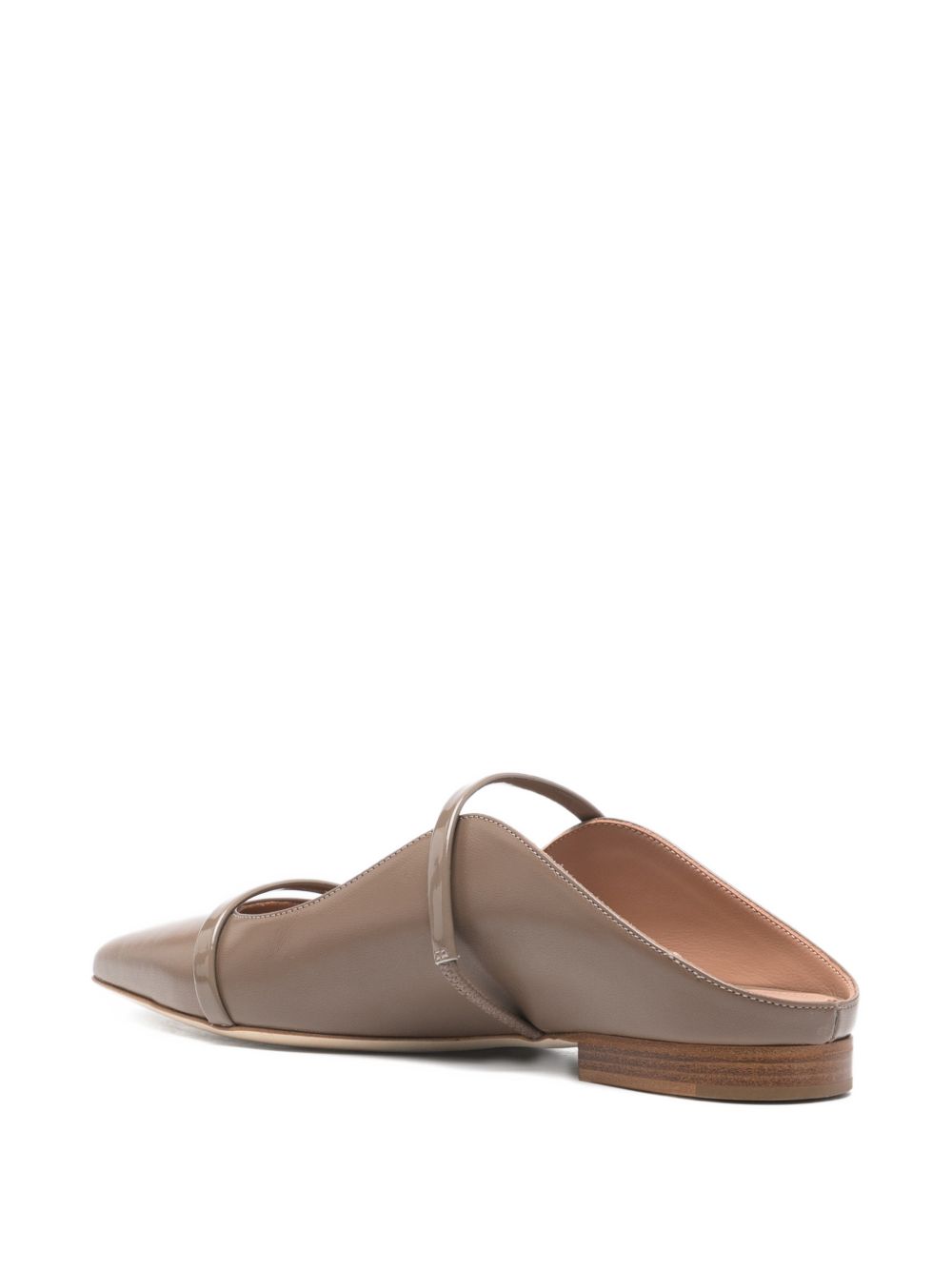 Mules Maureen a punta in marrone Malone souliers - donna 