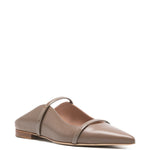 Mules Maureen a punta in marrone Malone souliers - donna 