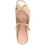 Mules noah con cinturini in oro Malone souliers - donna 