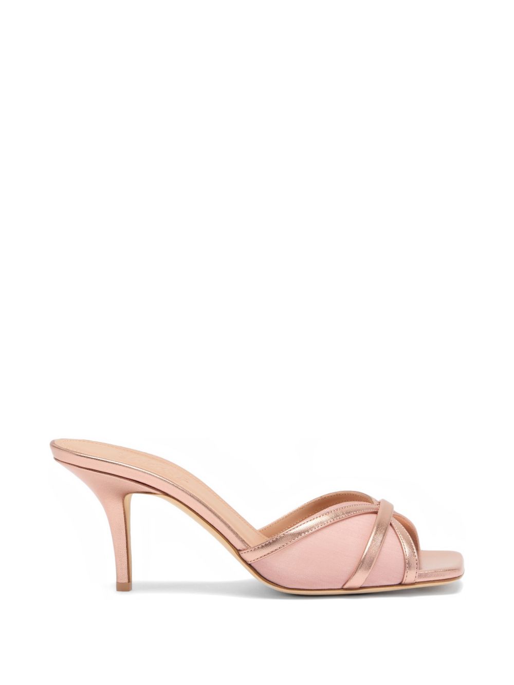 Mules con tacco perla in rosa Malone souliers - donna 