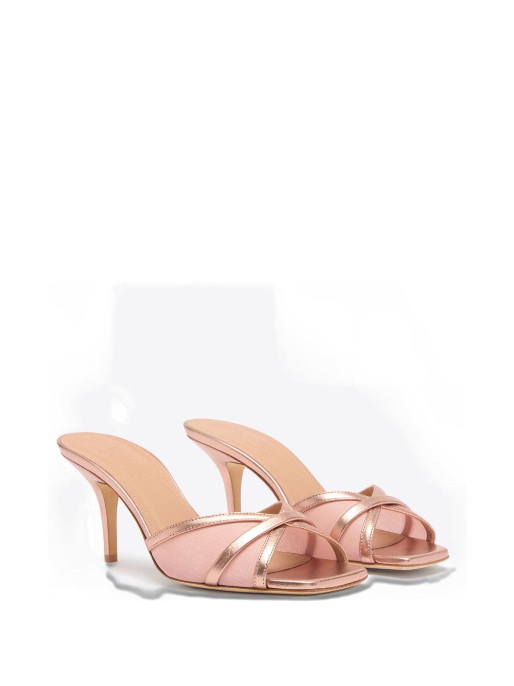 Mules con tacco perla in rosa Malone souliers - donna 