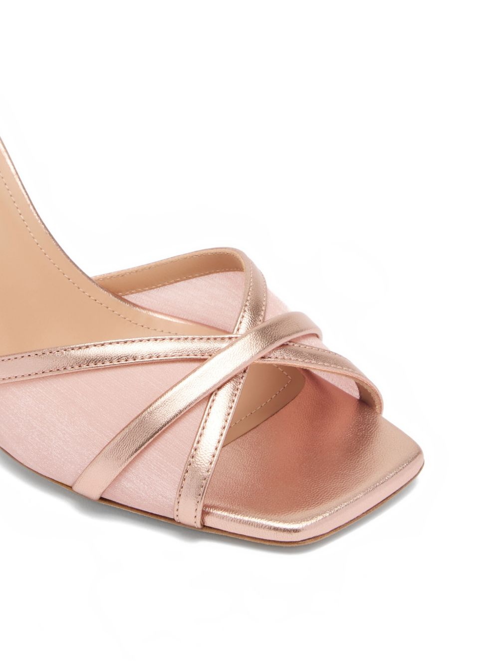 Mules con tacco perla in rosa Malone souliers - donna 