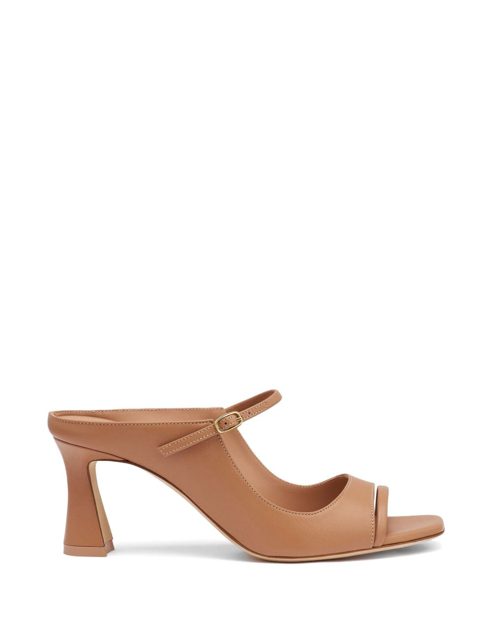 Mules Rania 70 in pelle rosa cipria 