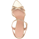 Sandali Yuna in oro Malone souliers - donna 