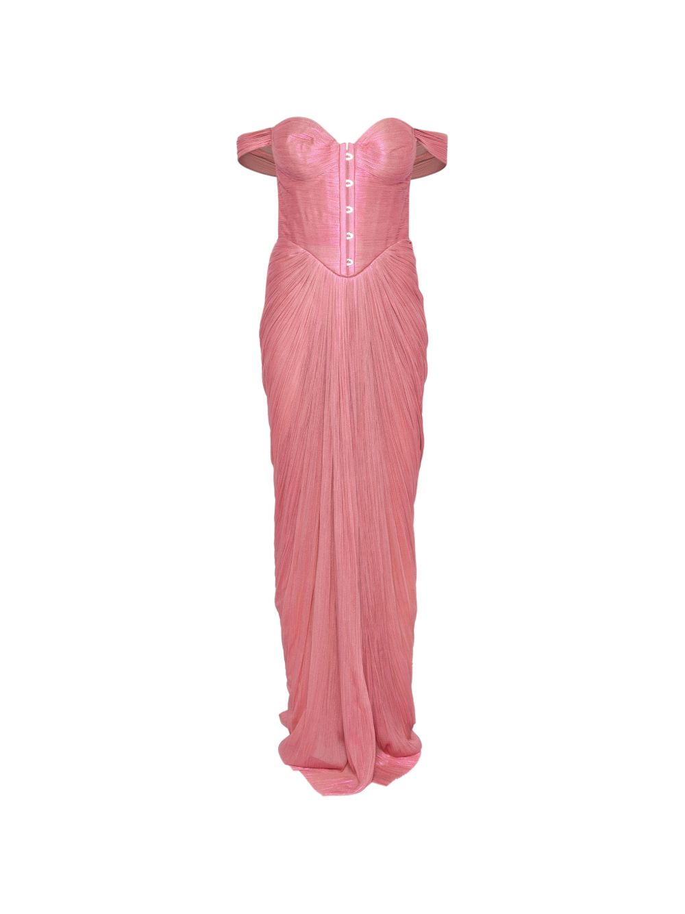 Abito susie con scollo a cuore in rosa Maria lucia hohan - donna 
