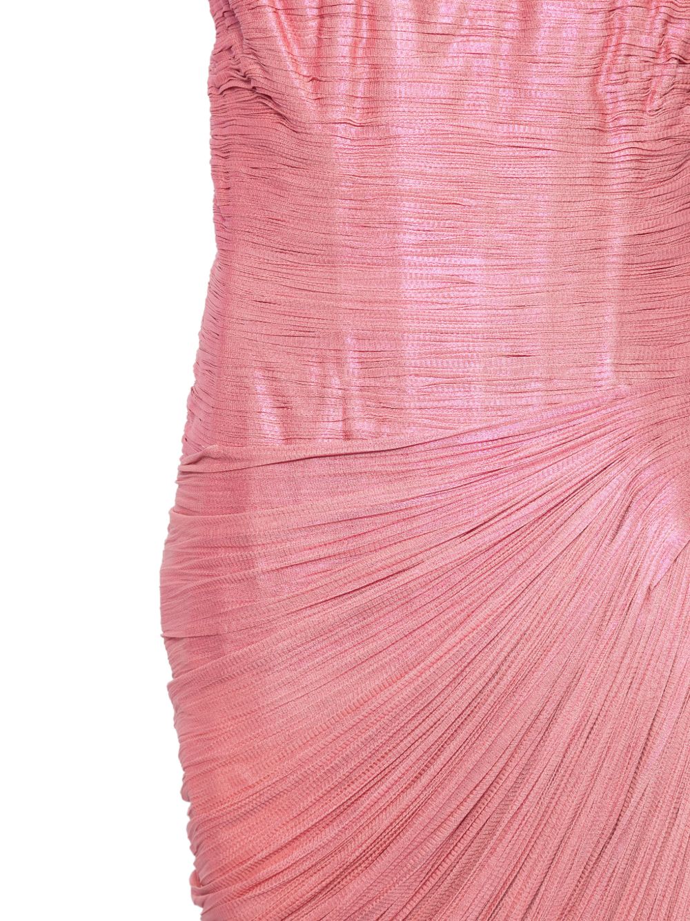Abito midi senza spalline ruby in rosa Maria lucia hohan - donna 