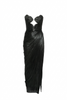 Maria Lucia Hohan Amisha pleated maxi dress in dark green - women