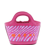 Borsa con logo tropicalia in rosa Marni - donna 