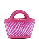 Borsa con logo tropicalia in rosa Marni - donna 
