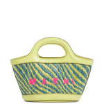 Borsa con logo tropicalia in giallo Marni - donna 