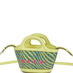Borsa con logo tropicalia in giallo Marni - donna 