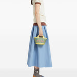 Borsa con logo tropicalia in giallo Marni - donna 