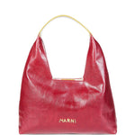 Borsa a mano Trapeze mini in rosso Marni - donna 