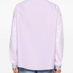 Camicia con logo in lilla Marni - uomo 