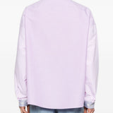 Camicia con logo in lilla Marni - uomo 
