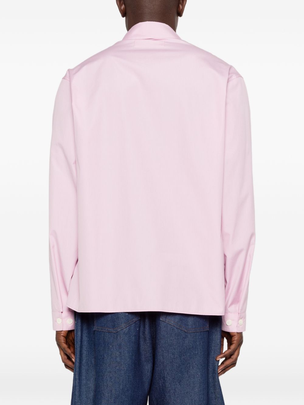 Camicia a maniche lughe in rosa Marni - uomo 