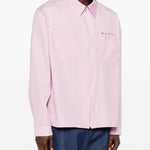Camicia a maniche lughe in rosa Marni - uomo 