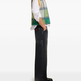 Gilet con scollo a V in verde Marni - uomo 