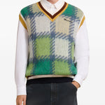 Gilet con scollo a V in verde Marni - uomo 