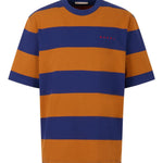T-shirt a righe in bianco Marni - uomo 