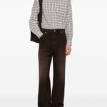 Pantaloni con tasche in marrone Marni - uomo 
