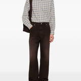 Pantaloni con tasche in marrone Marni - uomo 