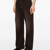 Pantaloni con tasche in marrone Marni - uomo 
