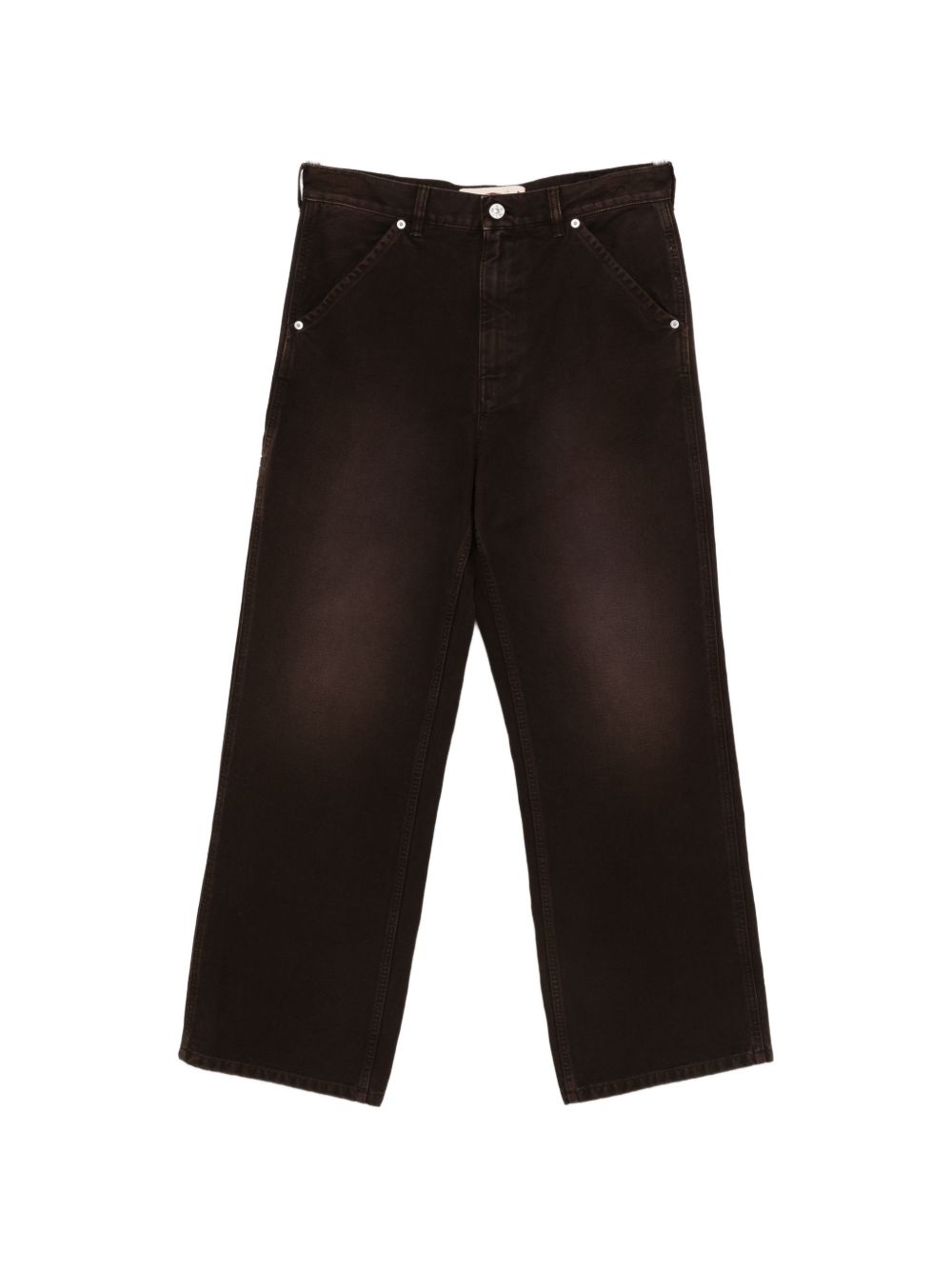 Pantaloni con tasche in marrone Marni - uomo 